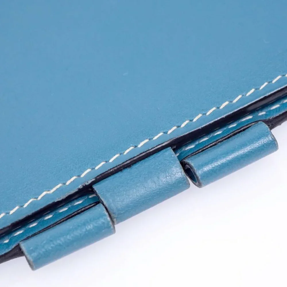 Hermes Agenda PM Blue Jean Swift Notebook Cover